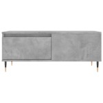 vidaXL Măsuță de cafea, gri beton, 90x50x36,5 cm, lemn compozit vidaXL Măsuță de cafea, gri beton, 90x50x36,5 cm, lemn compozit