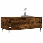 vidaXL Măsuță de cafea, stejar fumuriu, 90x50x36,5 cm, lemn prelucrat vidaXL Măsuță de cafea, stejar fumuriu, 90x50x36,5 cm, lemn prelucrat