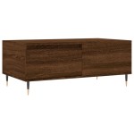 vidaXL Măsuță de cafea, stejar maro, 90x50x36,5 cm, lemn prelucrat vidaXL Măsuță de cafea, stejar maro, 90x50x36,5 cm, lemn prelucrat