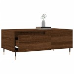 vidaXL Măsuță de cafea, stejar maro, 90x50x36,5 cm, lemn prelucrat vidaXL Măsuță de cafea, stejar maro, 90x50x36,5 cm, lemn prelucrat