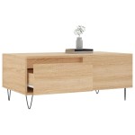 vidaXL Măsuță de cafea, stejar sonoma, 90x50x36,5 cm, lemn compozit