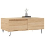 vidaXL Măsuță de cafea, stejar sonoma, 90x50x36,5 cm, lemn compozit