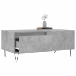 vidaXL Măsuță de cafea, gri beton, 90x50x36,5 cm, lemn compozit vidaXL Măsuță de cafea, gri beton, 90x50x36,5 cm, lemn compozit