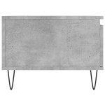 vidaXL Măsuță de cafea, gri beton, 90x50x36,5 cm, lemn compozit vidaXL Măsuță de cafea, gri beton, 90x50x36,5 cm, lemn compozit
