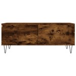 vidaXL Măsuță de cafea, stejar fumuriu, 90x50x36,5 cm, lemn prelucrat vidaXL Măsuță de cafea, stejar fumuriu, 90x50x36,5 cm, lemn prelucrat