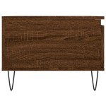 vidaXL Măsuță de cafea, stejar maro, 90x50x36,5 cm, lemn prelucrat vidaXL Măsuță de cafea, stejar maro, 90x50x36,5 cm, lemn prelucrat
