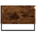 vidaXL Măsuță de cafea, stejar fumuriu, 90x50x36,5 cm, lemn prelucrat vidaXL Măsuță de cafea, stejar fumuriu, 90x50x36,5 cm, lemn prelucrat