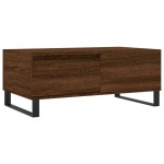 vidaXL Măsuță de cafea, stejar maro, 90x50x36,5 cm, lemn prelucrat vidaXL Măsuță de cafea, stejar maro, 90x50x36,5 cm, lemn prelucrat