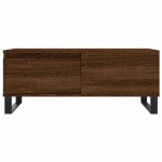 vidaXL Măsuță de cafea, stejar maro, 90x50x36,5 cm, lemn prelucrat vidaXL Măsuță de cafea, stejar maro, 90x50x36,5 cm, lemn prelucrat