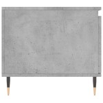 vidaXL Măsuță de cafea, gri beton, 100x50x45 cm, lemn prelucrat vidaXL Măsuță de cafea, gri beton, 100x50x45 cm, lemn prelucrat