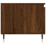 vidaXL Măsuță de cafea, stejar maro, 100x50x45 cm, lemn prelucrat vidaXL Măsuță de cafea, stejar maro, 100x50x45 cm, lemn prelucrat