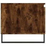 vidaXL Măsuță de cafea, stejar fumuriu, 100x50x45 cm, lemn prelucrat vidaXL Măsuță de cafea, stejar fumuriu, 100x50x45 cm, lemn prelucrat