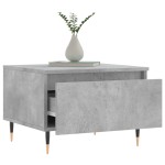 vidaXL Măsuțe de cafea, 2 buc., gri beton, 50x46x35 cm, lemn compozit vidaXL Măsuțe de cafea, 2 buc., gri beton, 50x46x35 cm, lemn compozit