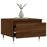 vidaXL Mese de cafea 2 buc. stejar maro 50x46x35 cm lemn compozit vidaXL Mese de cafea 2 buc. stejar maro 50x46x35 cm lemn compozit