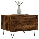 vidaXL Mese de cafea 2 buc. stejar fumuriu 50x46x35 cm lemn compozit vidaXL Mese de cafea 2 buc. stejar fumuriu 50x46x35 cm lemn compozit