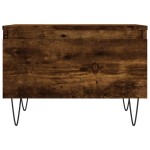 vidaXL Mese de cafea 2 buc. stejar fumuriu 50x46x35 cm lemn compozit vidaXL Mese de cafea 2 buc. stejar fumuriu 50x46x35 cm lemn compozit