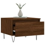 vidaXL Mese de cafea 2 buc. stejar maro 50x46x35 cm lemn compozit vidaXL Mese de cafea 2 buc. stejar maro 50x46x35 cm lemn compozit