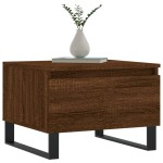 vidaXL Mese de cafea 2 buc. stejar maro 50x46x35 cm lemn compozit
