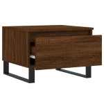 vidaXL Mese de cafea 2 buc. stejar maro 50x46x35 cm lemn compozit