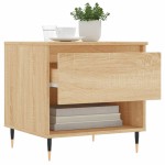 vidaXL Mese de cafea 2 buc. stejar sonoma 50x46x50 cm lemn compozit vidaXL Mese de cafea 2 buc. stejar sonoma 50x46x50 cm lemn compozit