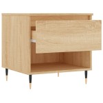 vidaXL Mese de cafea 2 buc. stejar sonoma 50x46x50 cm lemn compozit vidaXL Mese de cafea 2 buc. stejar sonoma 50x46x50 cm lemn compozit