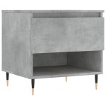 vidaXL Mese de cafea, 2 buc., gri beton, 50x46x50 cm, lemn compozit vidaXL Mese de cafea, 2 buc., gri beton, 50x46x50 cm, lemn compozit