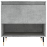 vidaXL Mese de cafea, 2 buc., gri beton, 50x46x50 cm, lemn compozit vidaXL Mese de cafea, 2 buc., gri beton, 50x46x50 cm, lemn compozit