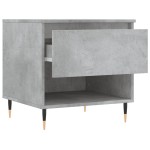 vidaXL Mese de cafea, 2 buc., gri beton, 50x46x50 cm, lemn compozit vidaXL Mese de cafea, 2 buc., gri beton, 50x46x50 cm, lemn compozit