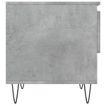 vidaXL Măsuță de cafea, gri beton, 50x46x50 cm, lemn prelucrat vidaXL Măsuță de cafea, gri beton, 50x46x50 cm, lemn prelucrat