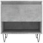 vidaXL Mese de cafea, 2 buc., gri beton, 50x46x50 cm, lemn compozit vidaXL Mese de cafea, 2 buc., gri beton, 50x46x50 cm, lemn compozit