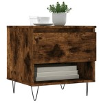 vidaXL Măsuțe de cafea 2 buc. stejar fumuriu 50x46x50 cm lemn compozit