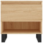 vidaXL Mese de cafea 2 buc. stejar sonoma 50x46x50 cm lemn compozit vidaXL Mese de cafea 2 buc. stejar sonoma 50x46x50 cm lemn compozit