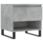 vidaXL Mese de cafea, 2 buc., gri beton, 50x46x50 cm, lemn compozit vidaXL Mese de cafea, 2 buc., gri beton, 50x46x50 cm, lemn compozit