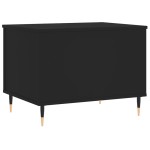 vidaXL Măsuță de cafea, negru, 60x44,5x45 cm, lemn prelucrat vidaXL Măsuță de cafea, negru, 60x44,5x45 cm, lemn prelucrat