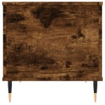 vidaXL Măsuță de cafea, stejar fumuriu, 60x44,5x45 cm, lemn prelucrat vidaXL Măsuță de cafea, stejar fumuriu, 60x44,5x45 cm, lemn prelucrat