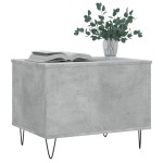 vidaXL Măsuță de cafea, gri beton, 60x44,5x45 cm, lemn prelucrat