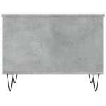 vidaXL Măsuță de cafea, gri beton, 60x44,5x45 cm, lemn prelucrat