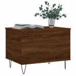 vidaXL Măsuță de cafea, stejar maro, 60x44,5x45 cm, lemn prelucrat vidaXL Măsuță de cafea, stejar maro, 60x44,5x45 cm, lemn prelucrat