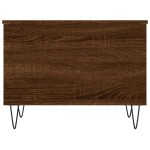 vidaXL Măsuță de cafea, stejar maro, 60x44,5x45 cm, lemn prelucrat vidaXL Măsuță de cafea, stejar maro, 60x44,5x45 cm, lemn prelucrat
