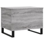 vidaXL Măsuță de cafea, gri sonoma, 60x44,5x45 cm, lemn prelucrat vidaXL Măsuță de cafea, gri sonoma, 60x44,5x45 cm, lemn prelucrat