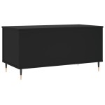 vidaXL Măsuță de cafea, negru, 90x44,5x45 cm, lemn compozit vidaXL Măsuță de cafea, negru, 90x44,5x45 cm, lemn compozit