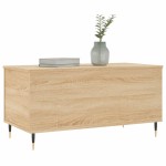 vidaXL Măsuță de cafea, stejar sonoma, 90x44,5x45 cm, lemn compozit