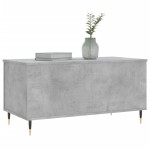 vidaXL Măsuță de cafea, gri beton, 90x44,5x45 cm, lemn compozit
