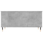 vidaXL Măsuță de cafea, gri beton, 90x44,5x45 cm, lemn compozit