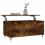 vidaXL Măsuță de cafea, stejar fumuriu, 90x44,5x45 cm, lemn compozit vidaXL Măsuță de cafea, stejar fumuriu, 90x44,5x45 cm, lemn compozit