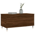 vidaXL Măsuță de cafea, stejar maro, 90x44,5x45 cm, lemn compozit vidaXL Măsuță de cafea, stejar maro, 90x44,5x45 cm, lemn compozit