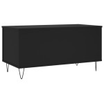vidaXL Măsuță de cafea, negru, 90x44,5x45 cm, lemn compozit vidaXL Măsuță de cafea, negru, 90x44,5x45 cm, lemn compozit