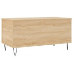 vidaXL Măsuță de cafea, stejar sonoma, 90x44,5x45 cm, lemn compozit