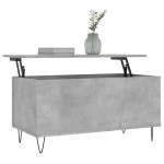 vidaXL Măsuță de cafea, gri beton, 90x44,5x45 cm, lemn compozit vidaXL Măsuță de cafea, gri beton, 90x44,5x45 cm, lemn compozit