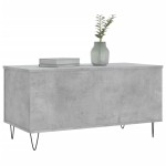 vidaXL Măsuță de cafea, gri beton, 90x44,5x45 cm, lemn compozit vidaXL Măsuță de cafea, gri beton, 90x44,5x45 cm, lemn compozit